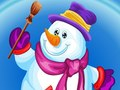 Spel Kleed de Sneeuwman aan online