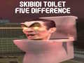 Spel Skibidi Toilet Vijf Verschillen online