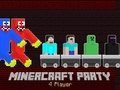 Spel MinerCraft Feest voor 4 Spelers online