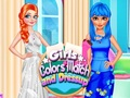Spel Meisjes Kleuren Matchen en Aankleden online
