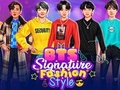 Spel BTS Handtekening Modestijl online