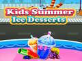 Spel Zomer ijsdesserts voor kinderen online