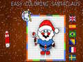 Spel Gemakkelijke Kleurpotlood Santa Claus online