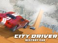 Spel Stadschauffeur: Verniet Auto online