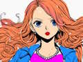 Spel Anime Kleurboek online