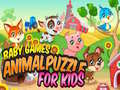 Spel Babyspelletjes: Dierenpuzzel voor Kinderen online