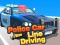 Spel Politieauto Lijnrijden online