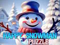 Spel Blije Sneeuwman Puzzel online