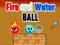 Spel Vuur en Water Bal online