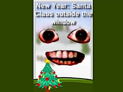 Spel Nieuw Jaar: De Kerstman Buiten het Raam online