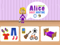 Spel Wereld van Alice's Dagelijkse Routine online