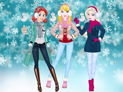 Spel Prinsessen Winterplezier online
