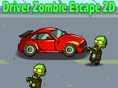 Spel Bestuurder Zombie Ontsnapping 2D online