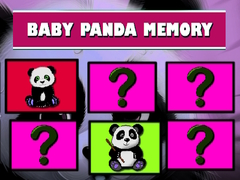 Spel Baby Panda Geheugen online
