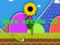 Spel Worm Arcade 2D online