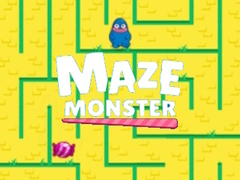 Spel Doolhof Monster online