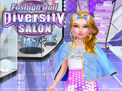 Spel Schoonheidssalon voor Diversiteit in Modepoppen online