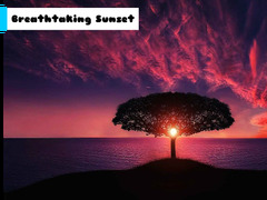 Spel Adembenemende zonsondergang online