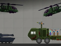 Spel Pixel Speelplaats: Oorlog Sandbox online