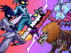 Spel Stick Ninja Overleven online