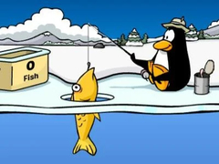 Spel Club Penguin: IJs Vissen online