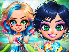 Spel Tie-Dye Kleurexplosie online