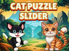 Spel Kat Puzzel Slider online