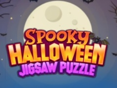 Spel Spooky Halloween: Puzzel online