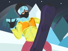 Spel Snowboard Race online