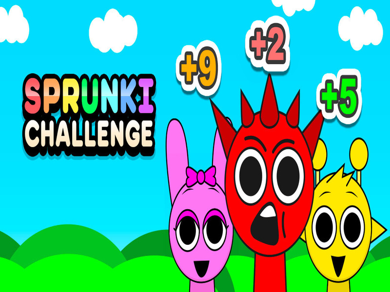 Spel Sprunki-uitdaging online