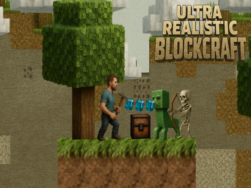 Spel Ultra realistische blockcraft online