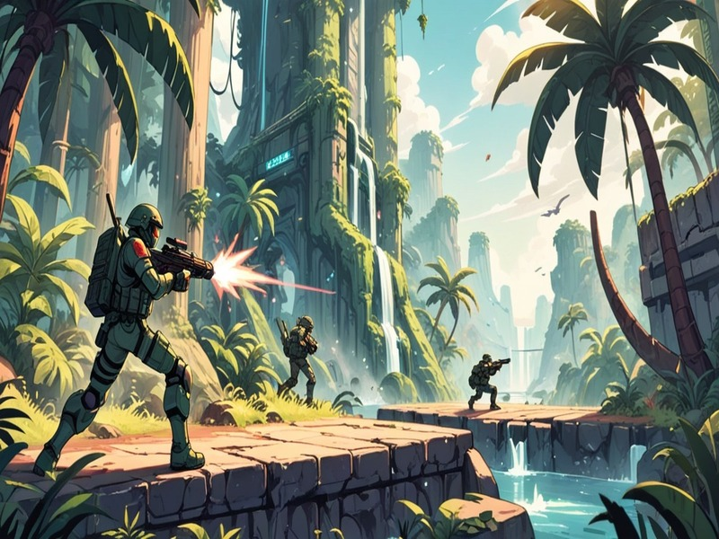 Spel Strike Force: Action Platformer online