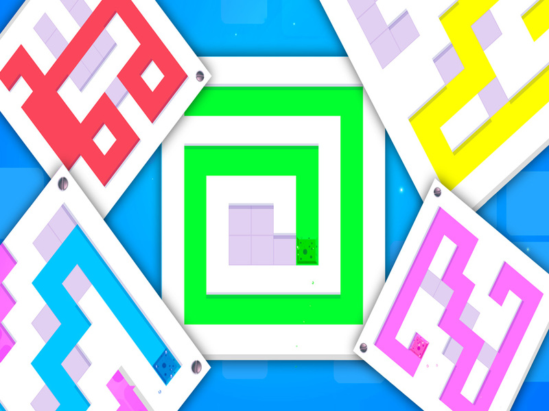 Spel Verf sponzen puzzel online