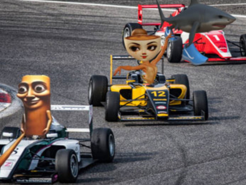 Spel Brainrot Tung Tung Racing online
