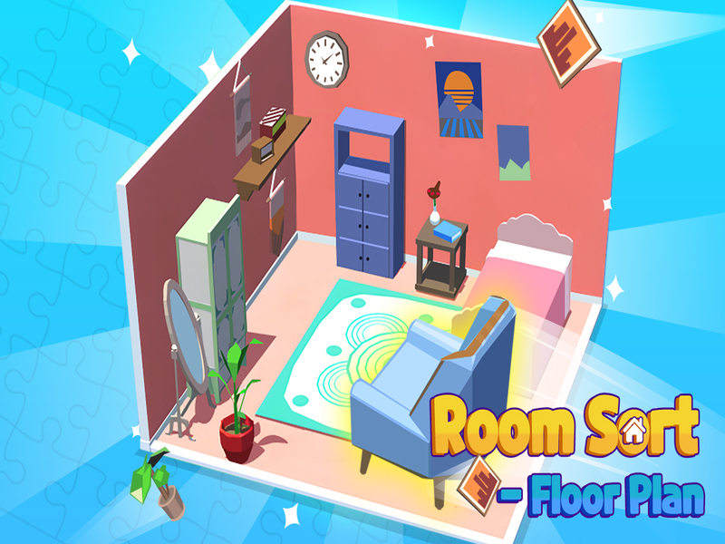 Spel Room sorteer plattegrond online