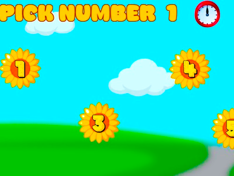 Spel Kies het nummer online