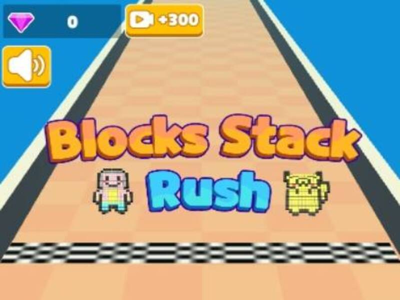 Spel Blokkeert Stack Rush online