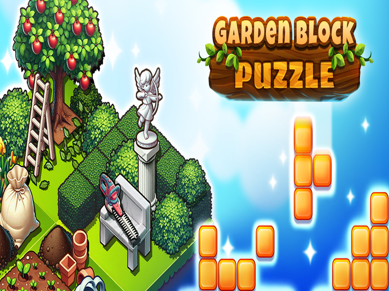 Spel Tuinblokpuzzel online