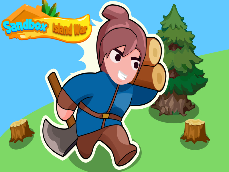 Spel Sandbox Island War online