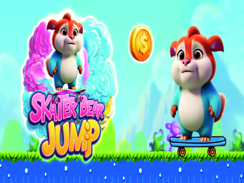 Spel Sketer Bear Jump online