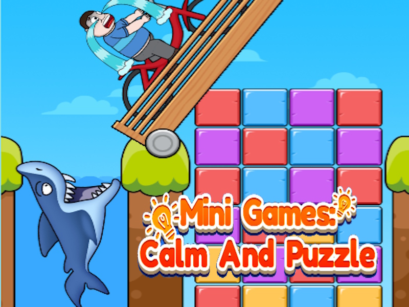 Spel Minispellen kalm en puzzel online