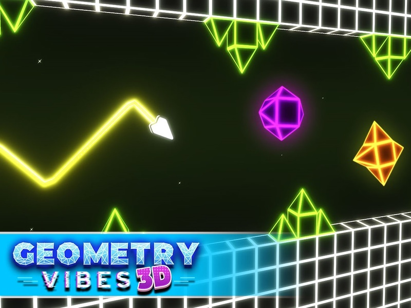 Spel Geometrie Vibes 3D online