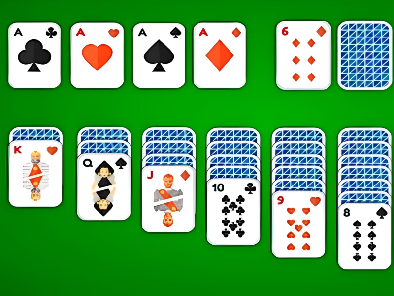 Spel Klondike 2024 online