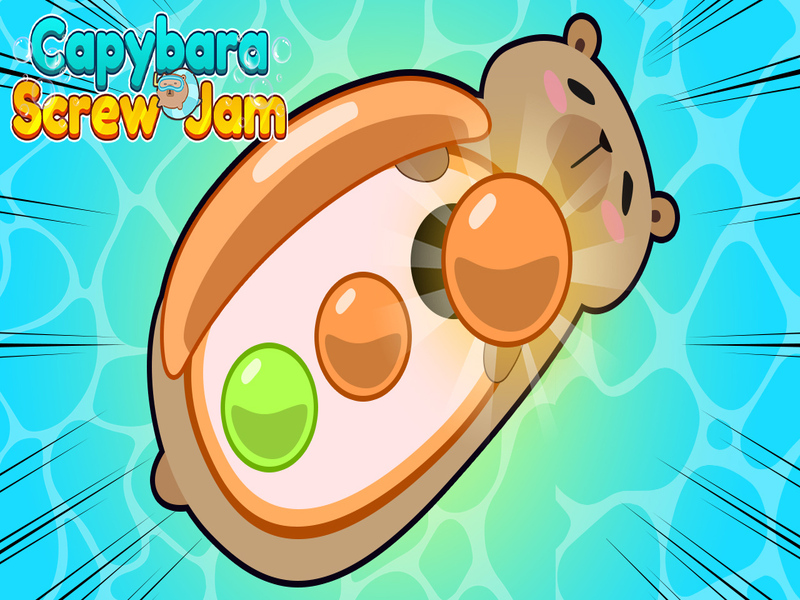 Spel Capibara-schroefjam online
