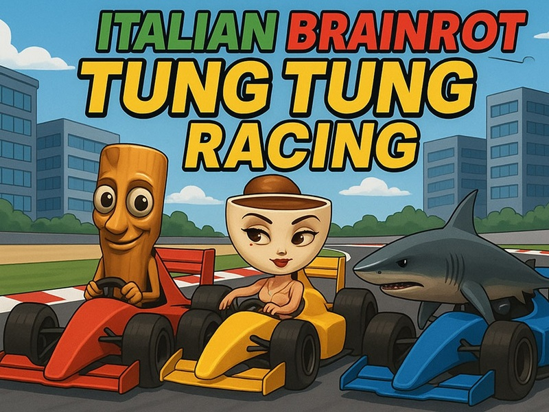 Spel Italiaans Brainrot Tung Tung Racing online