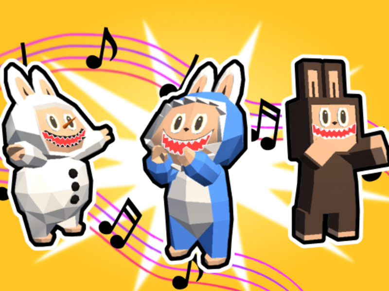 Spel Musical Labubu: maak een melodie online