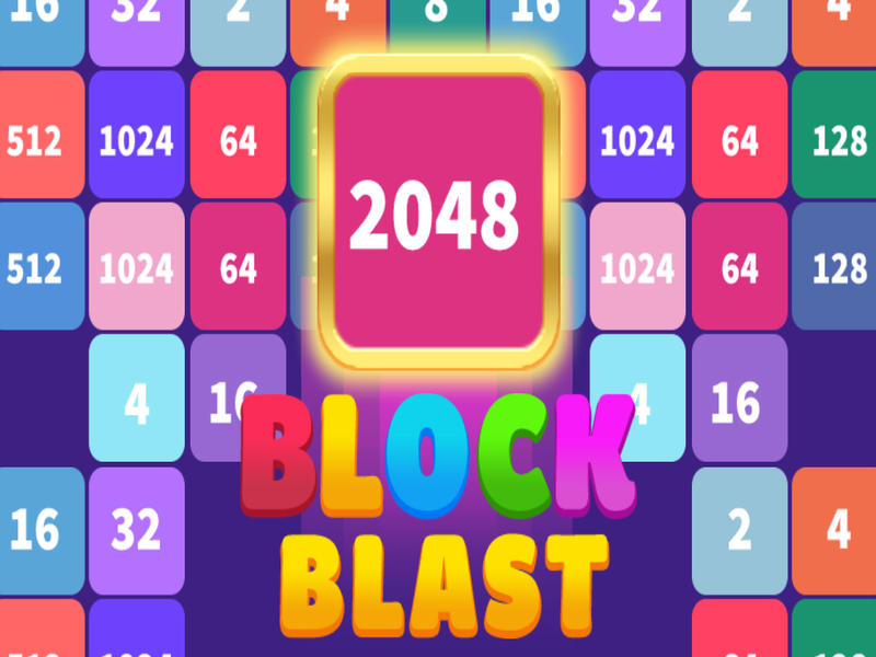 Spel Block Blast 2048 online
