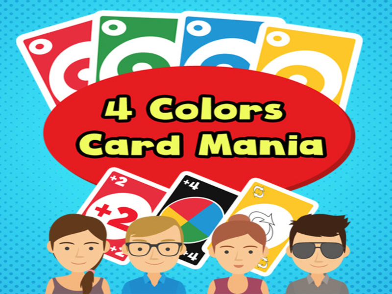 Spel 4 kleuren kaart manie online