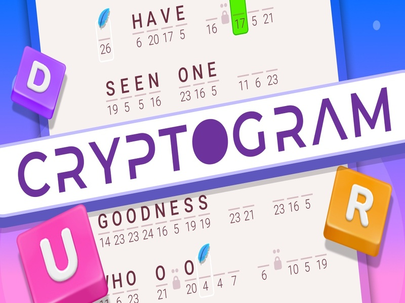 Spel Cryptogram: Word Brain Puzzle online