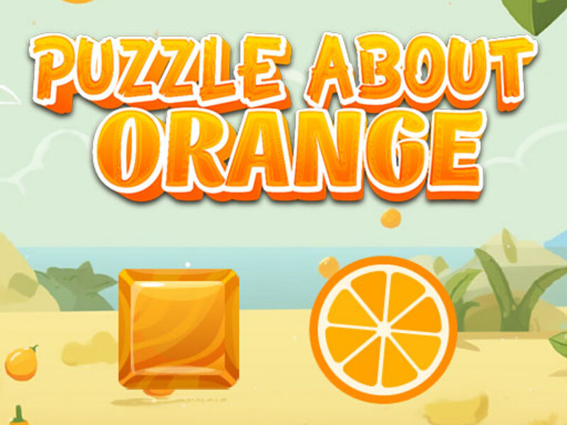 Spel Puzzel over oranje online